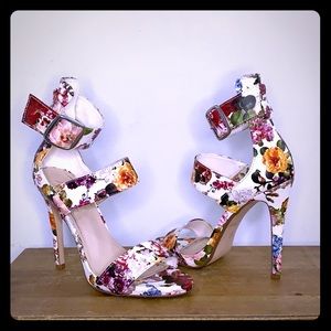 Flowered Heels by Anne Michelle